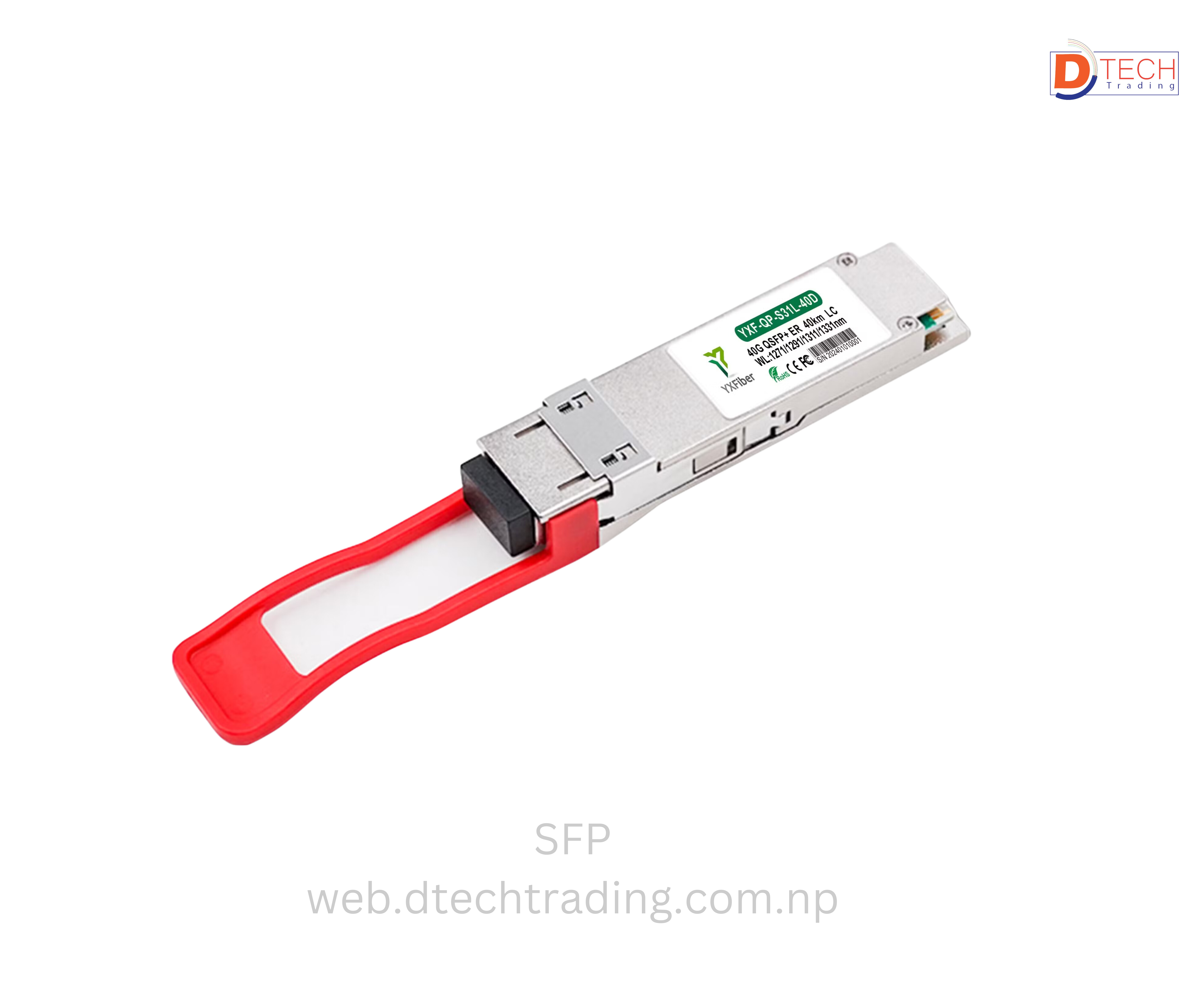 QSFP28 100G ER4 40km 1310nm SM LC